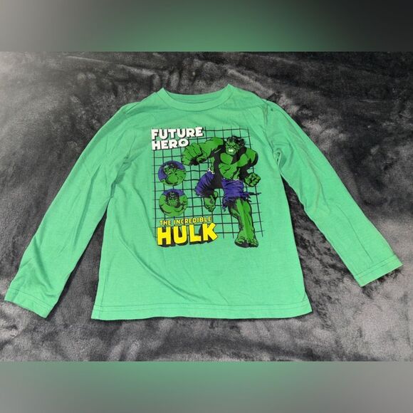 Jumping bean size 5 long sleeve T-shirt, Hulk - Picture 1 of 1